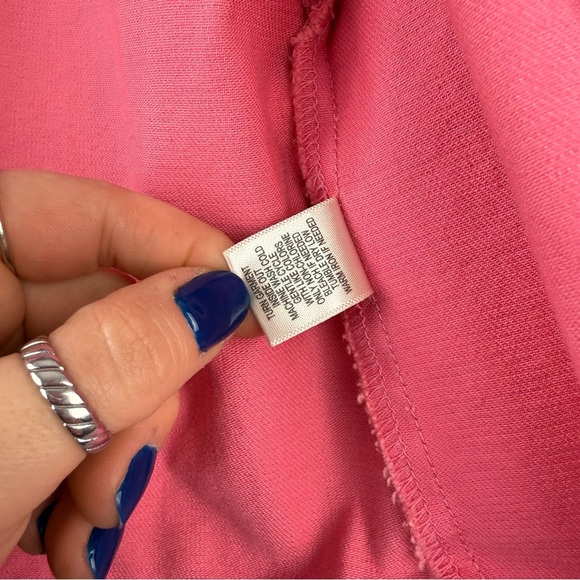 Christopher & Banks Women’s Large Pink Denim Jacket - Picture 6 of 8